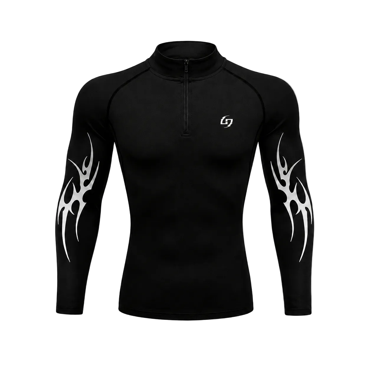 Quaterzip compression shirt – Arcane